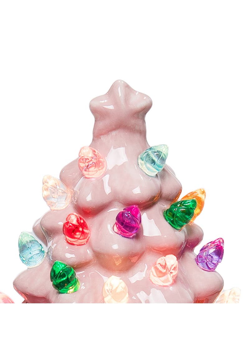 Vintage Pink Tree Nightlight, Alternate, color, Pink