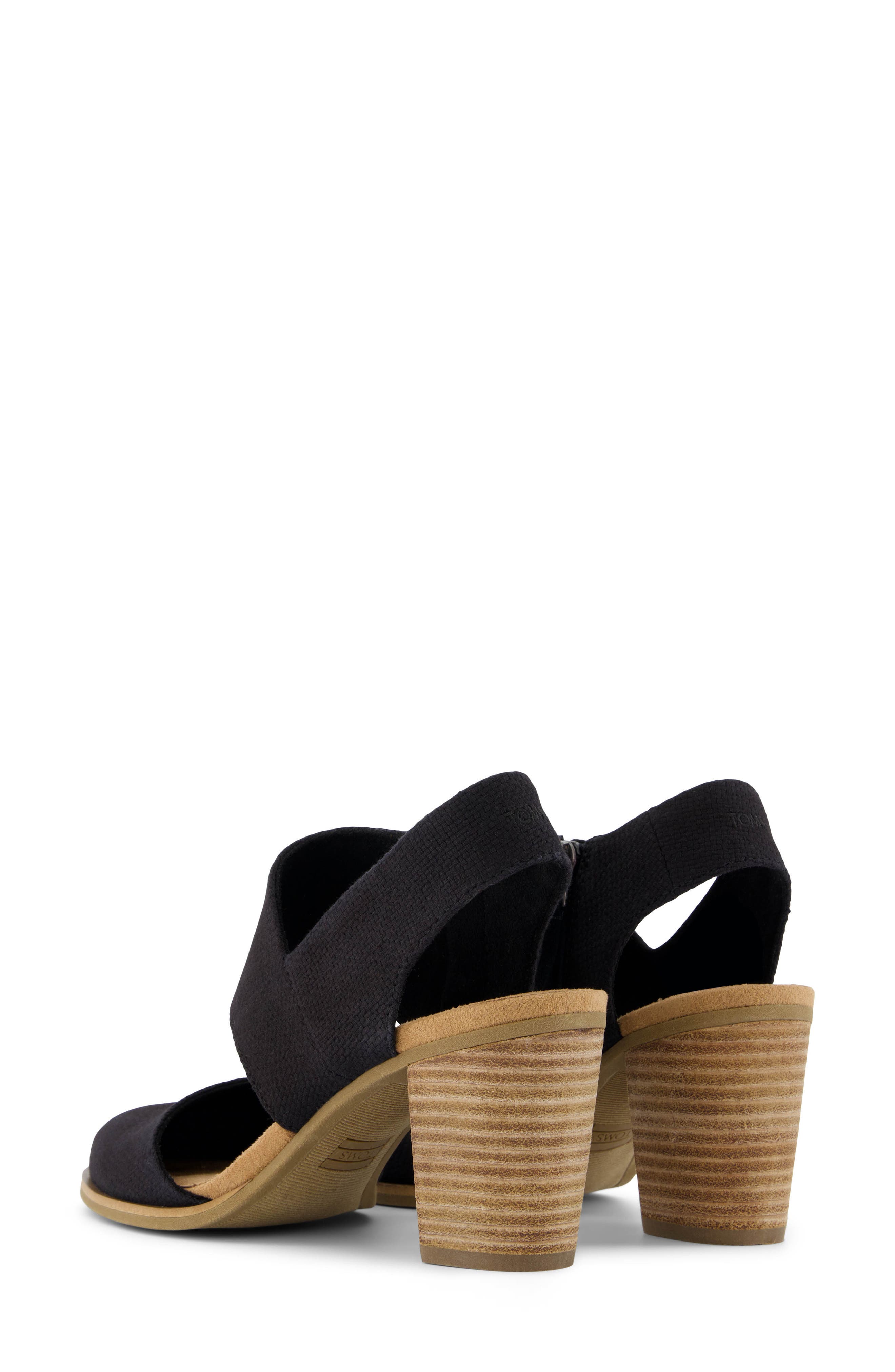Cutout Pump, Alternate, color, BLACK