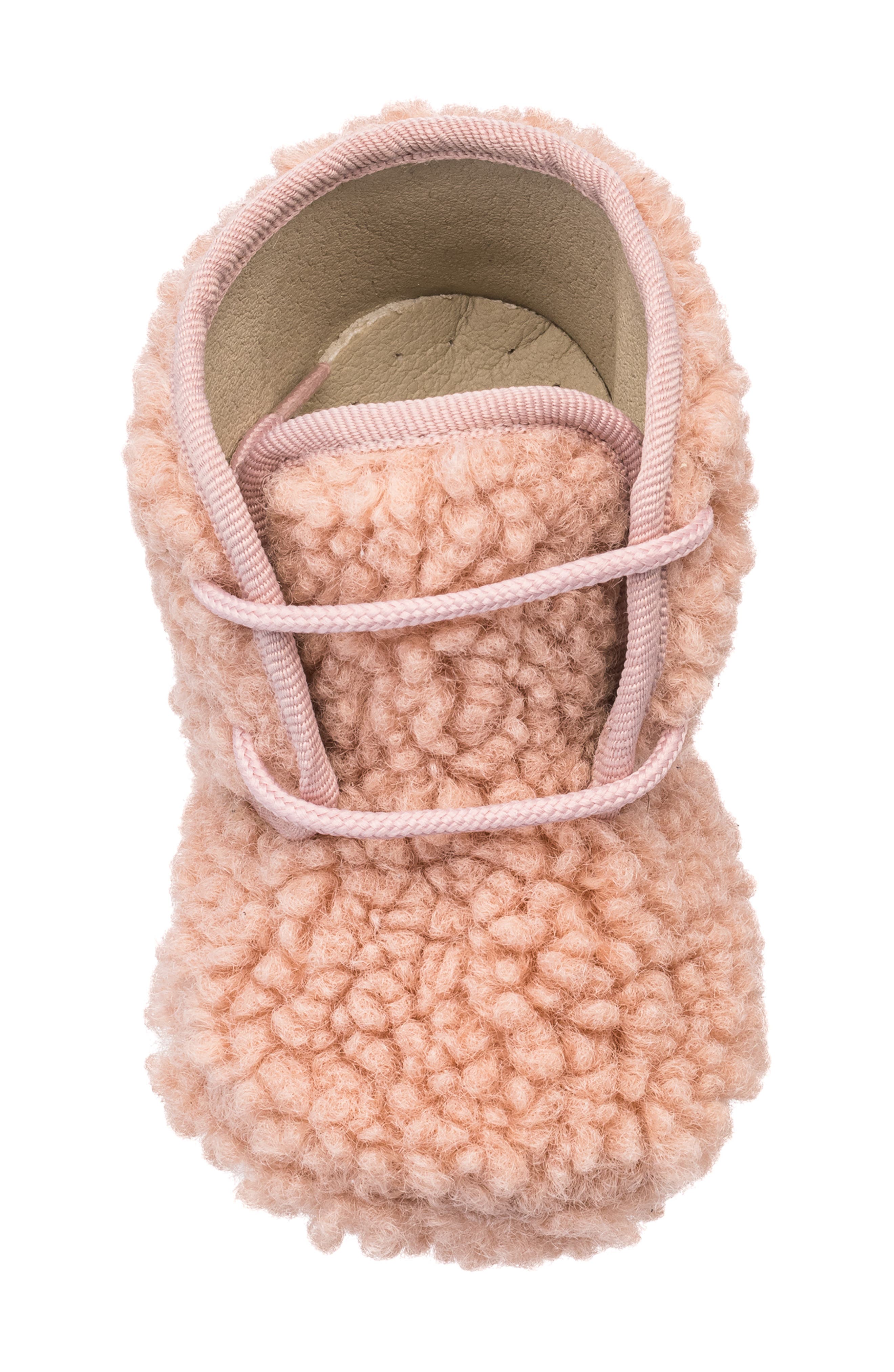 Faux Shearling Bootie, Alternate, color, PINK