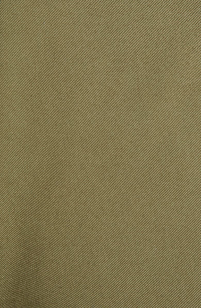 Derek Lam 10 Crosby Montery Belted Cotton Blend Shorts, Alternate, color, Fatigue