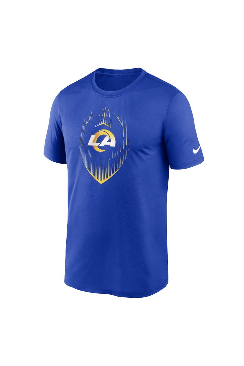 Men's Nike Royal Los Angeles Rams Primetime Legend Icon Performance T-Shirt, Alternate, color, Royal