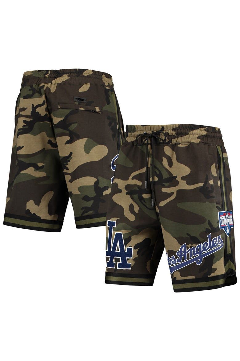 Men's Pro Standard Camo Los Angeles Dodgers Team Shorts, Main, color, Camo