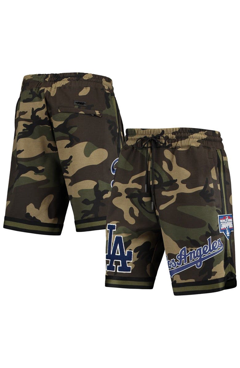 PRO STANDARD Men's Pro Standard Camo Los Angeles Dodgers Team Shorts, Main, color, Camo