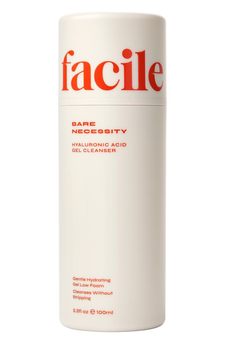 FACILE Bare Necessity Hyaluronic Acid Gentle Foaming Cleanser, Main, color,
