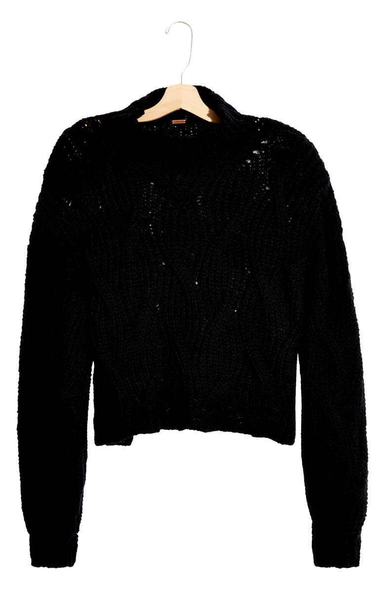 Free People Seasons Change Funnel Neck Sweater, Alternate, color,