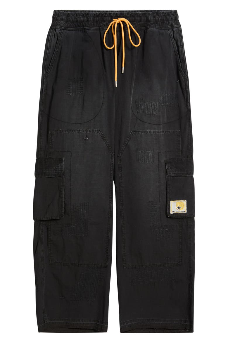 Repair Cargo Pants, Alternate, color, VINTAGE BLACK