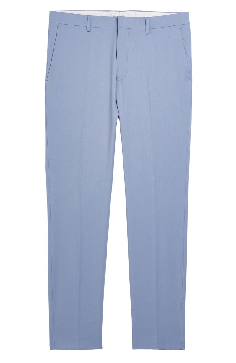 River Island Textured Skinny Suit Trousers, Alternate, color,