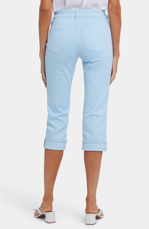 Nydj Marilyn Straight Leg Capri Jeans In Aquatic