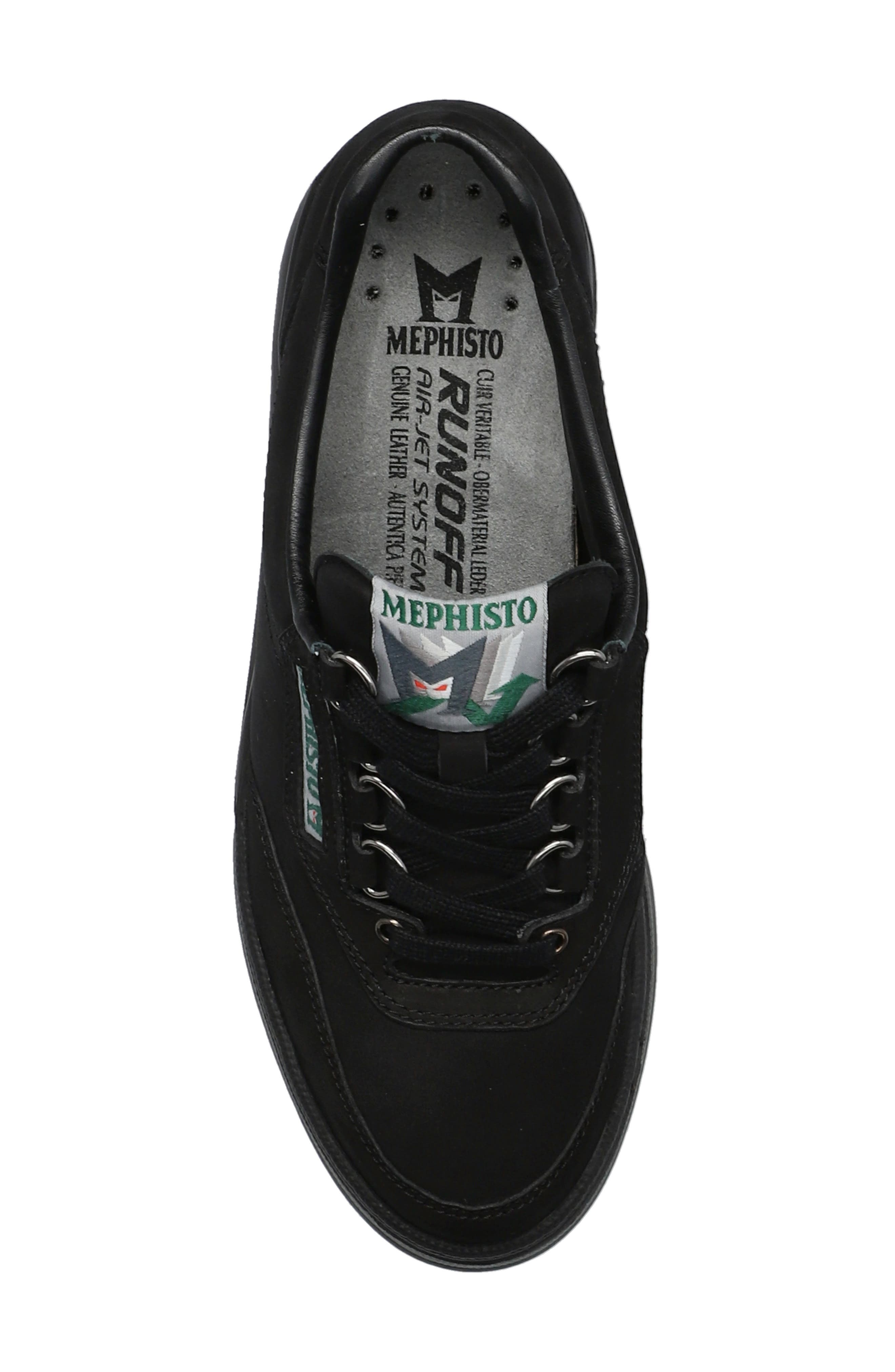 Mephisto 'Rush' Walking Shoe, Alternate, color, Black Nomad