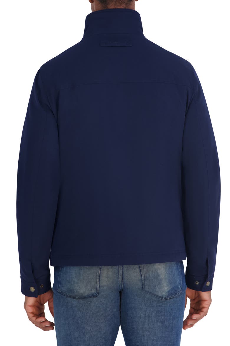 Stand Collar Jacket, Alternate, color, NAVY BLAZER
