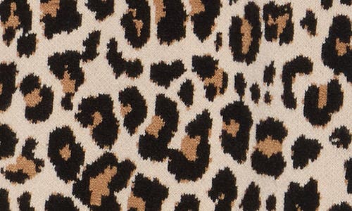 By Design Pandora Double Knit Sweater Vest In Kiera Leopard