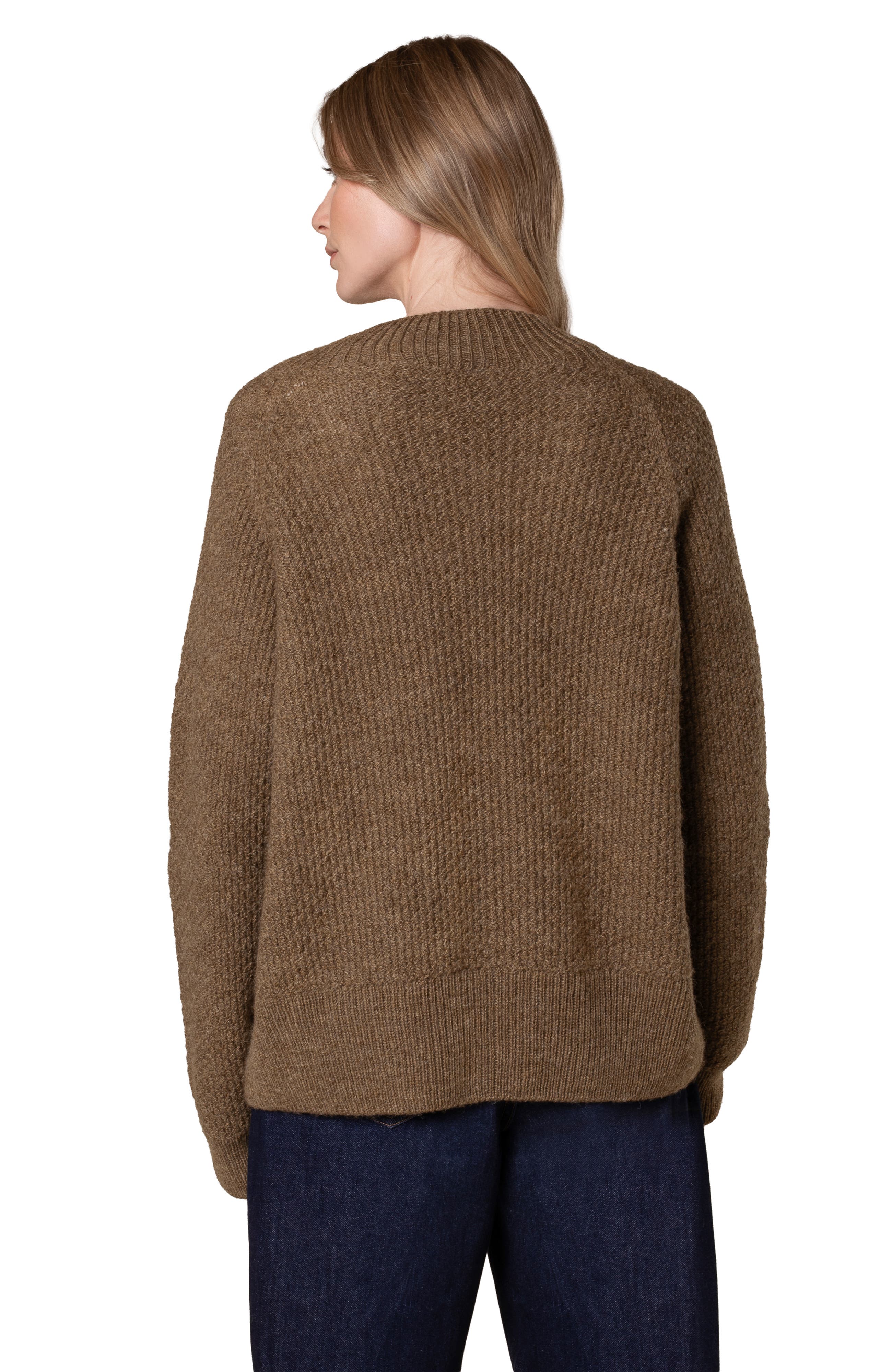 British Wool Moss Stitch Cardigan - image 2