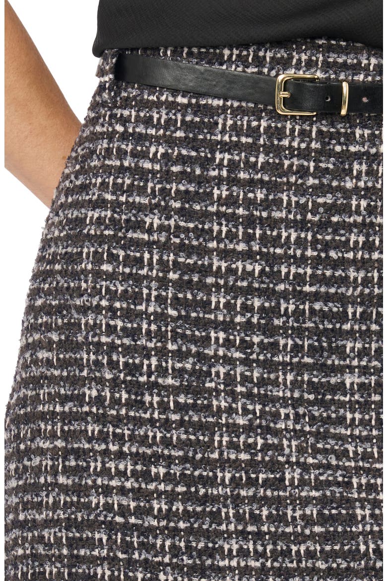 Belted Miniskirt, Alternate, color, CHICORY COFFEE