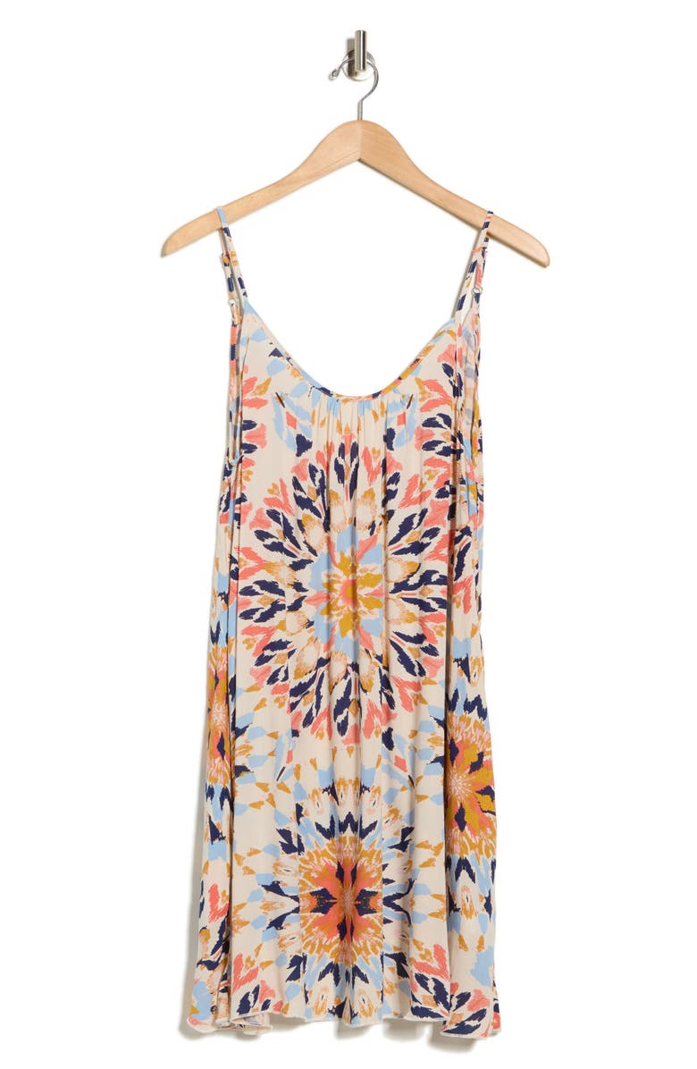 Elan Cover-Up Minidress, Alternate, color, Multi Kaleidoscope