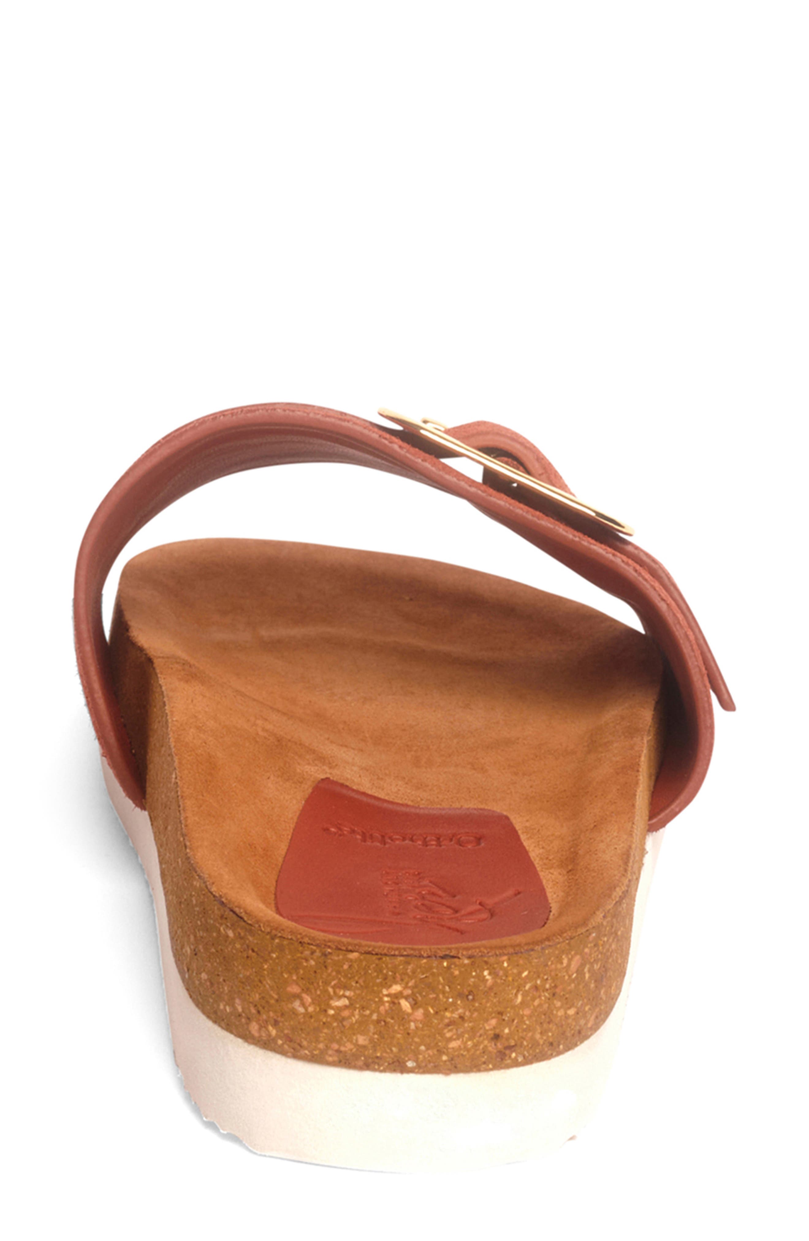 Clare Slide Sandal, Alternate, color, GINGER BISCUIT