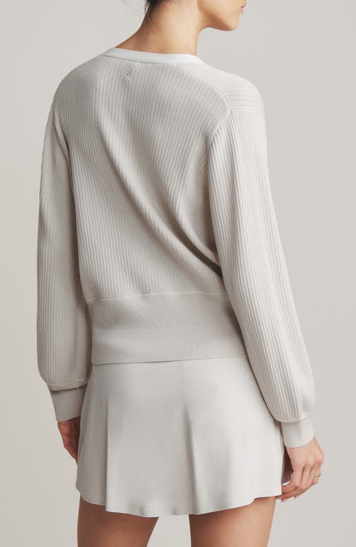 Rhone Pars Zip-up Cardigan In Neutral