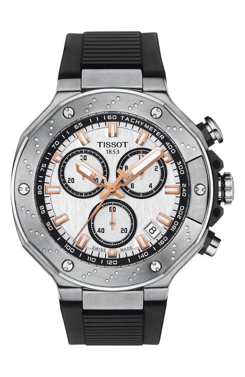 T-Race Chronograph Watch, 45mm