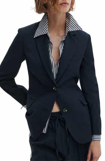 Layered Wool Blazer
