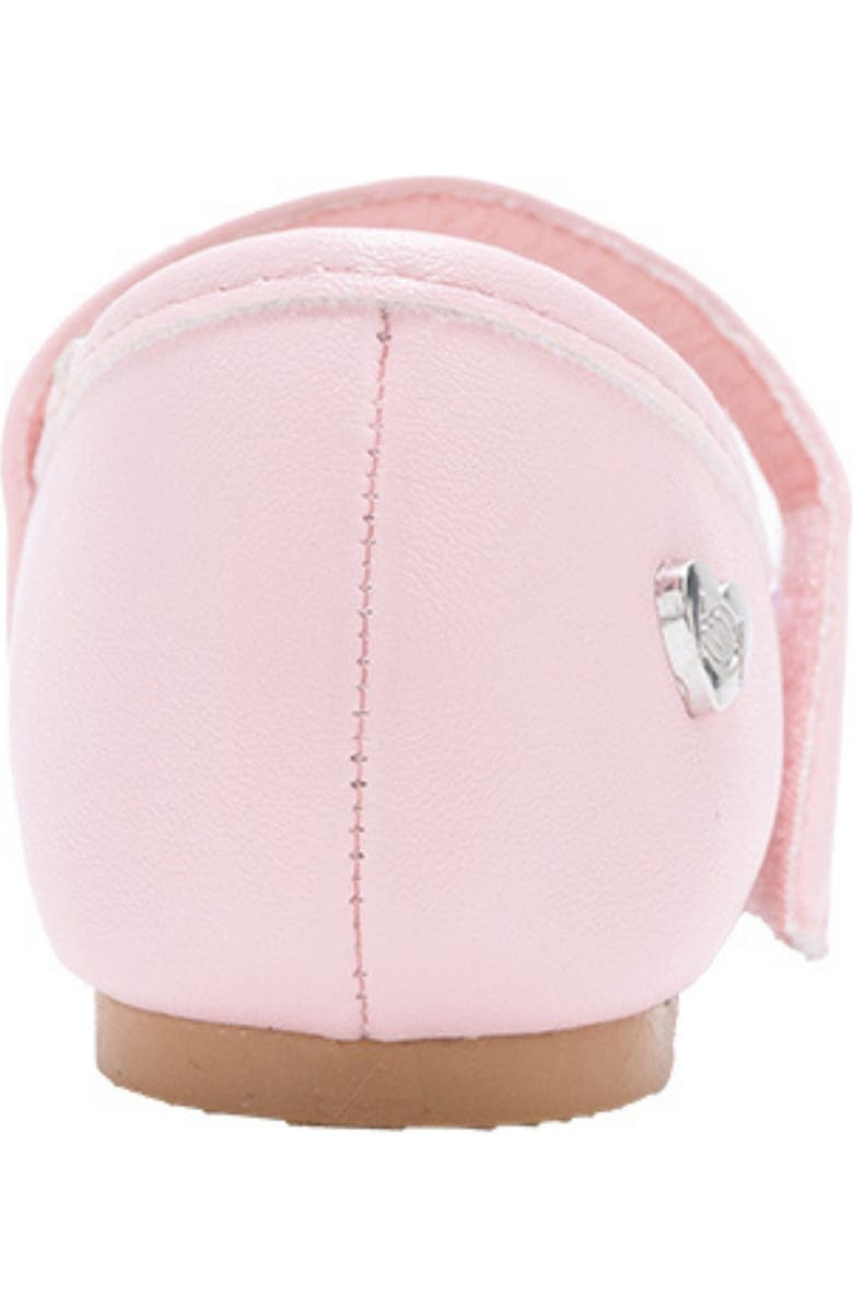 bebe Kids' Glitter Mary Jane Flat, Alternate, color, Light/ Pastel Pink