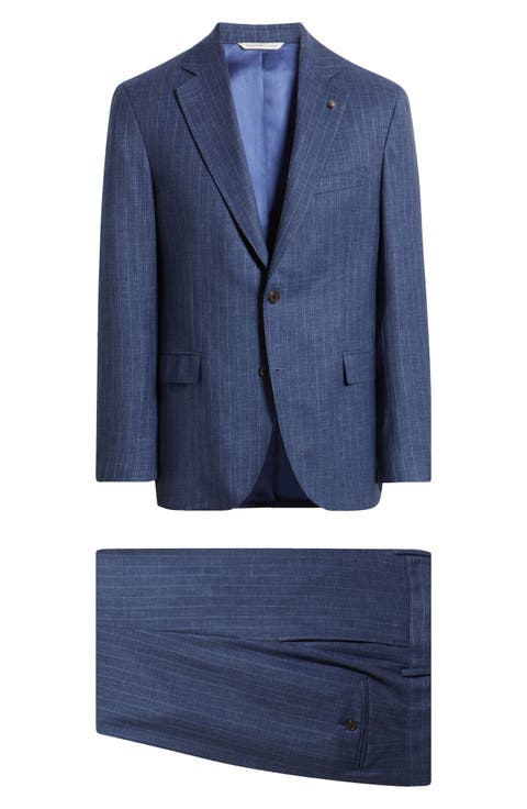 Mason Stripe Wool Siut