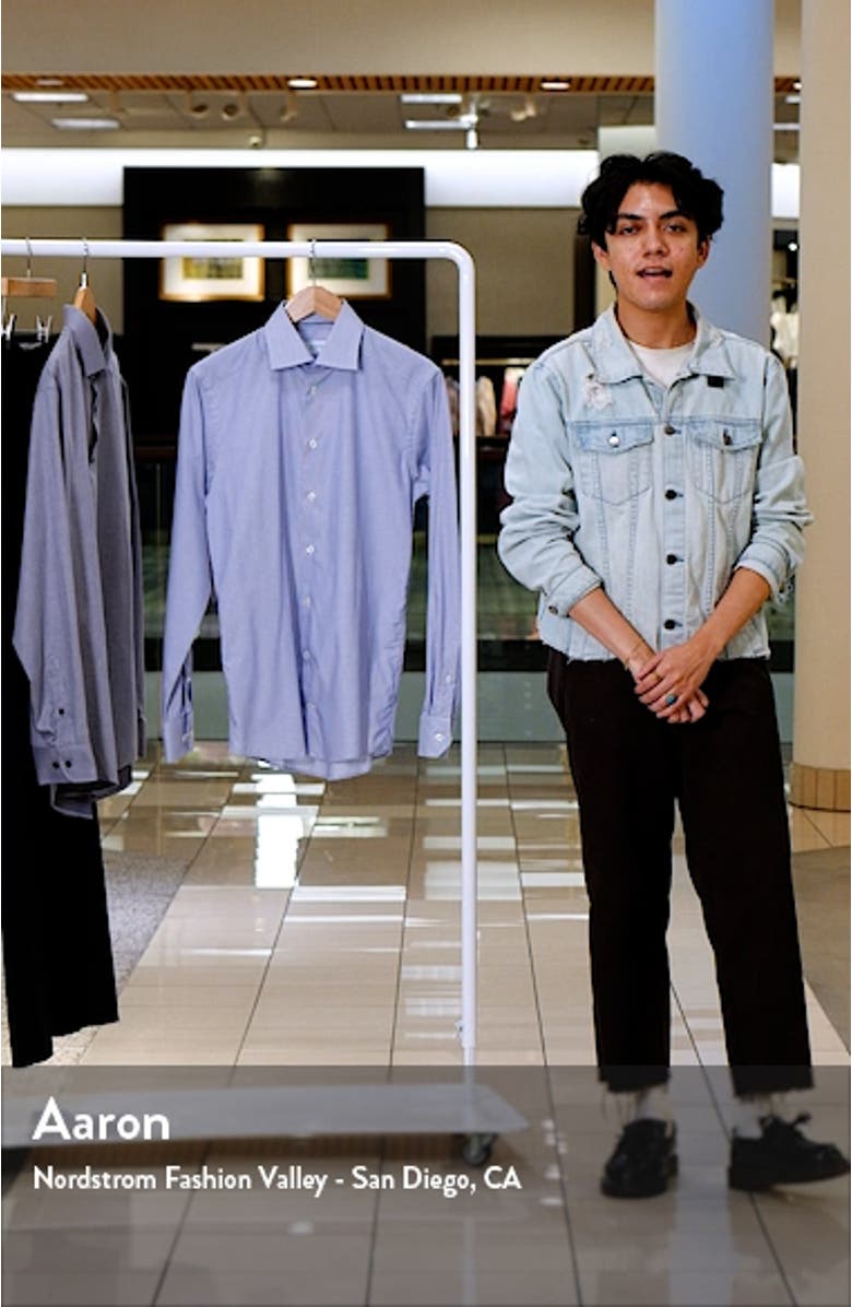 Slim Fit Stripe Dress Shirt, sales video thumbnail