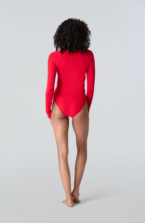 Watskin Belle Bikini Bottom In Red