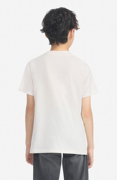 Abercrombie Kids Kids' Back Trail Cotton Graphic T-shirt In White