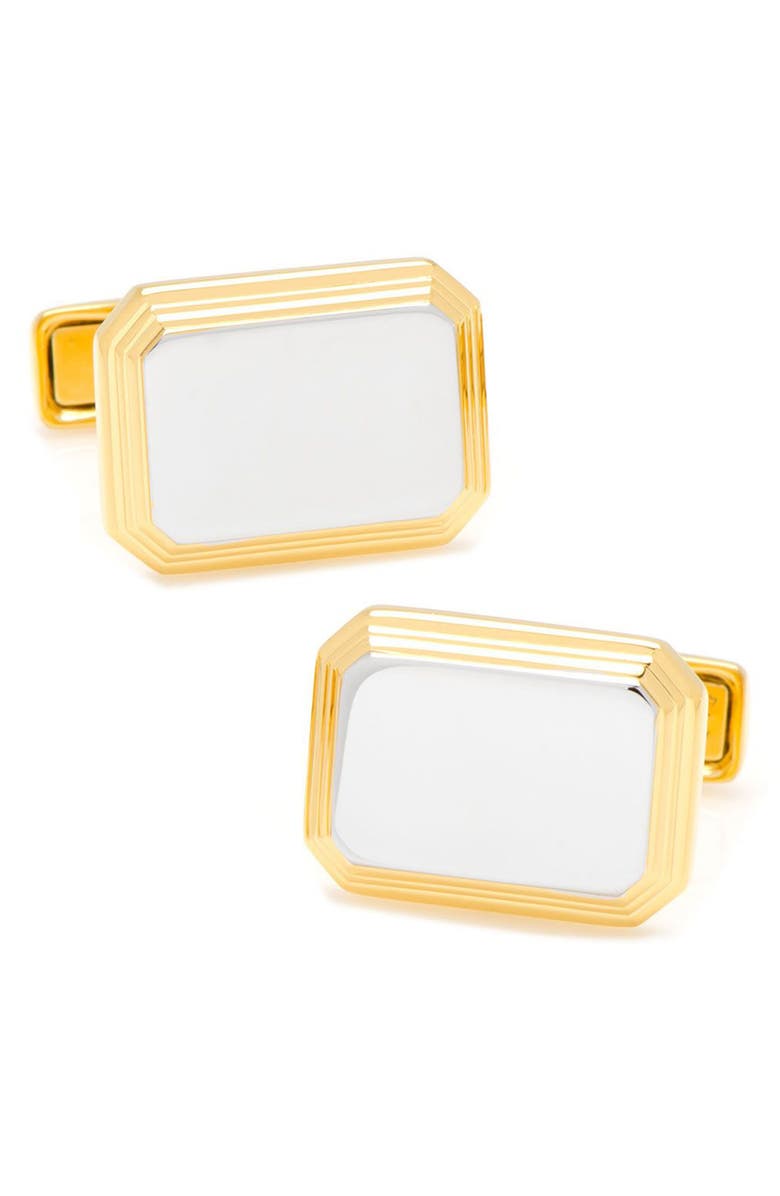 Cufflinks, Inc. Two-Tone Cuff Links, Main, color, 