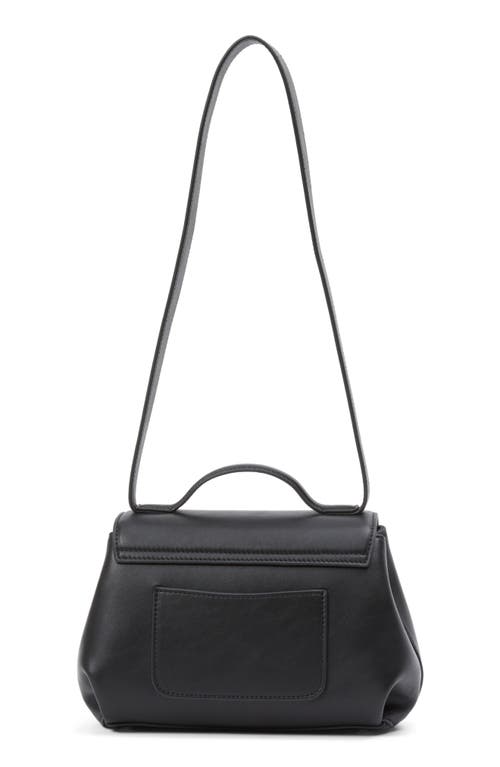 Rag & Bone Realm Leather Crossbody Bag In Black