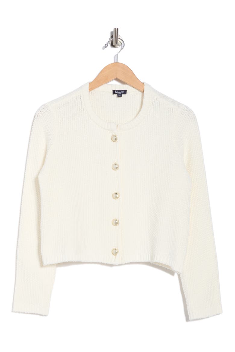 Fisher Cardigan, Alternate, color, PAPER IVORY
