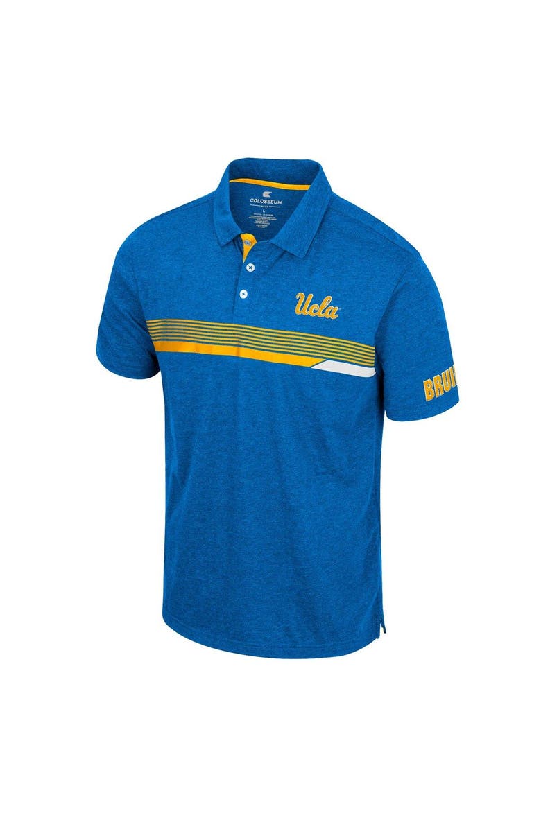 COLOSSEUM Men's Colosseum  Blue UCLA Bruins No Problemo Polo, Alternate, color, 