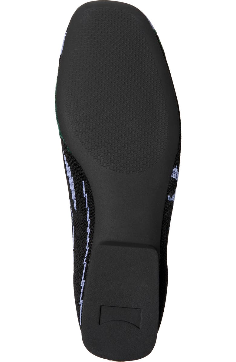 Camper Casi Myra Knit Flat, Alternate, color, Multi Black/ Green