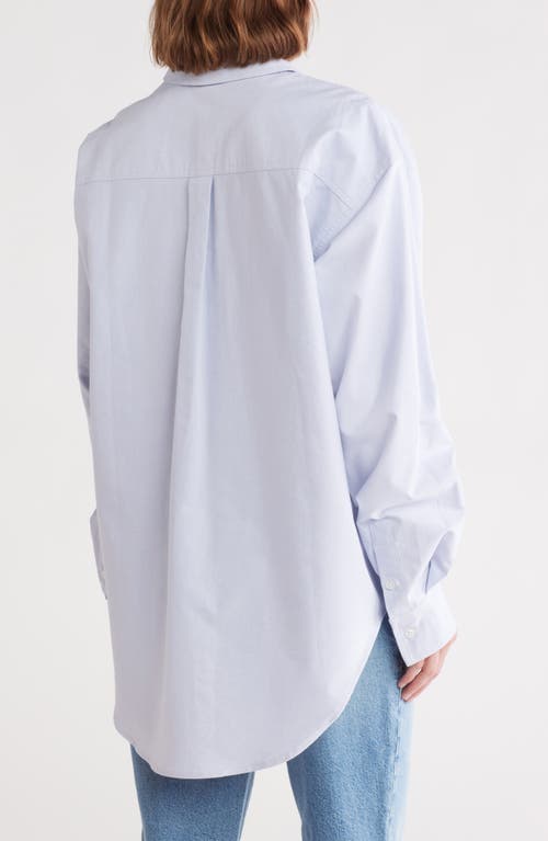 GOOD AMERICAN GOOD AMERICAN GOOD OXFORD BUTTON-UP SHIRT