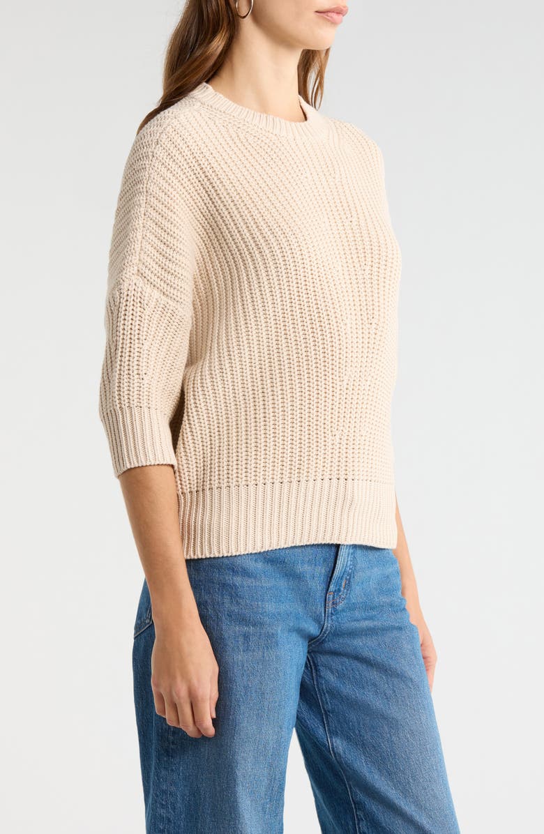 Vince Camuto Crewneck Sweater, Alternate, color, Dusty Birch