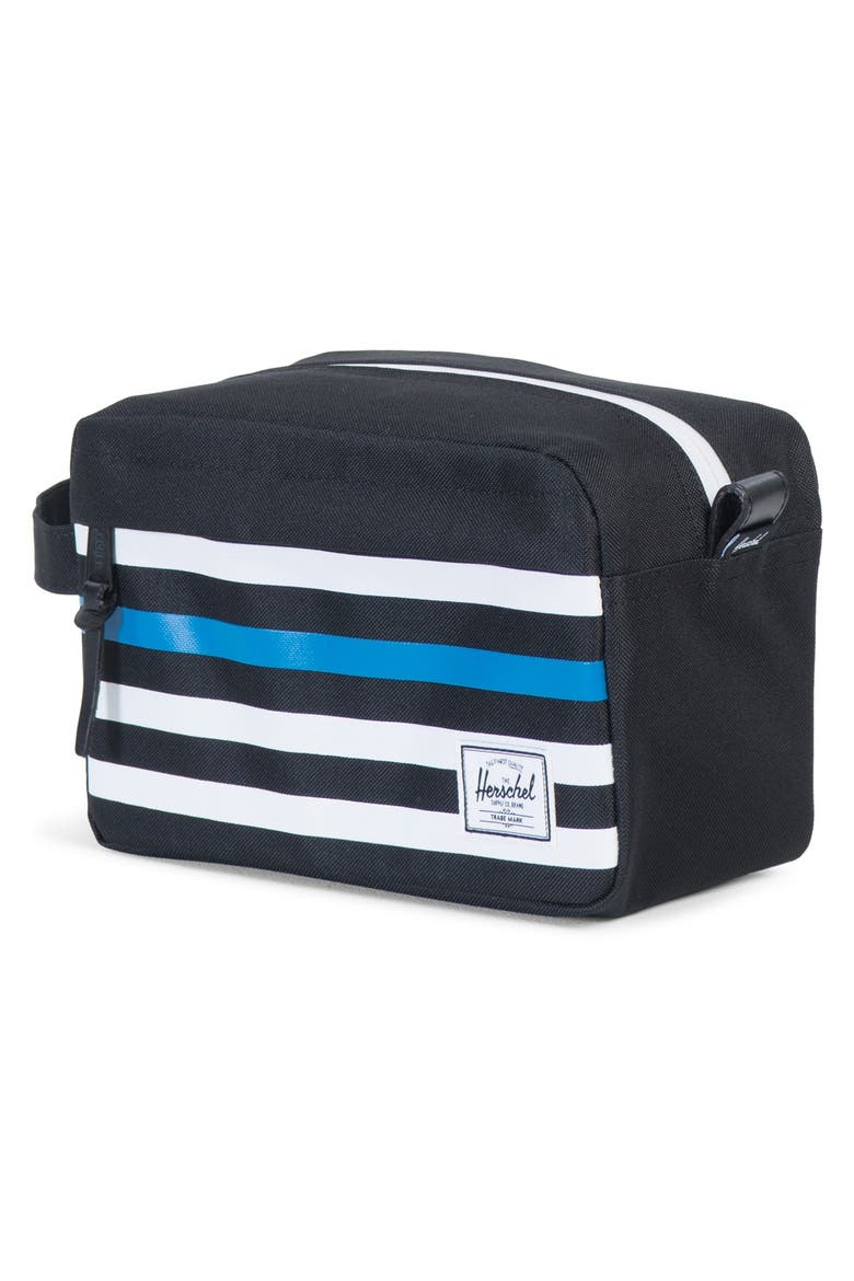 'Chapter - Offset' Travel Kit, Alternate, color, BLACK OFFSET STRIPE