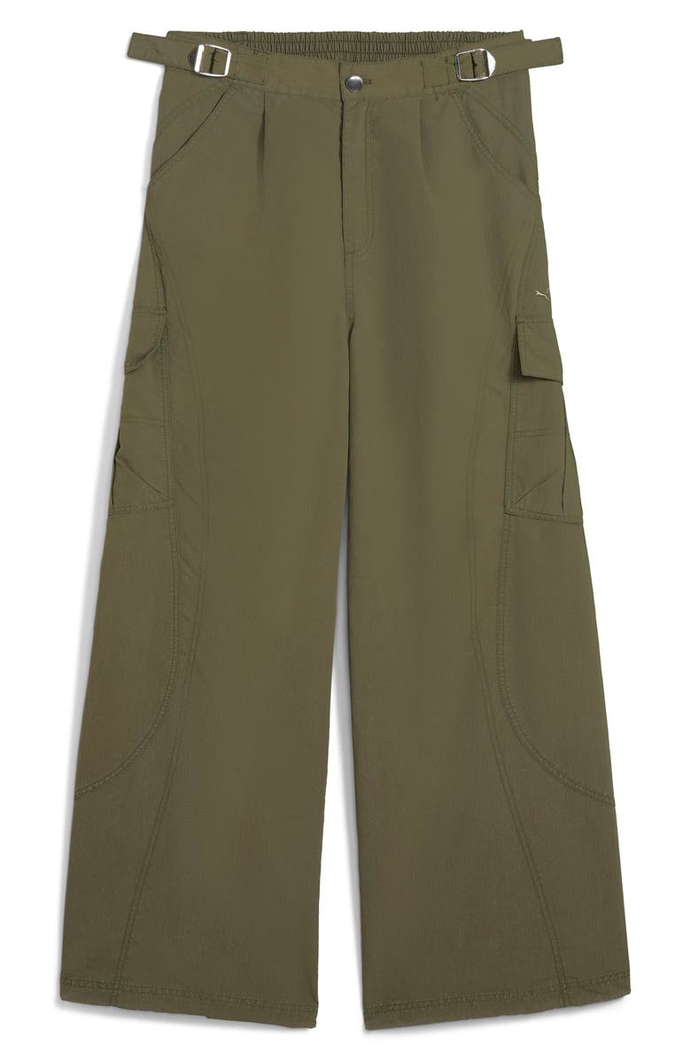 PUMA Nine to Five Cordura Pants, Alternate, color, Loden Green