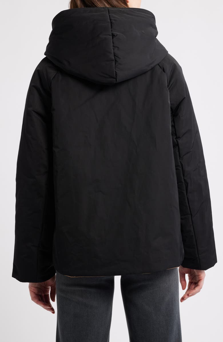 OOF WEAR Memory Nylon Water Repellent Reversible Jacket, Alternate, color, Black