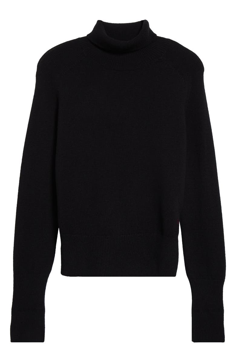 Victoria Beckham Lambswool Turtleneck Sweater, Alternate, color, 