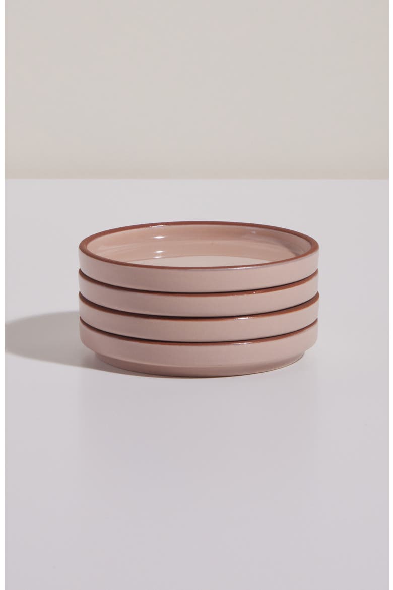 Set of 4 Tiny Plates, Alternate, color, SPICE