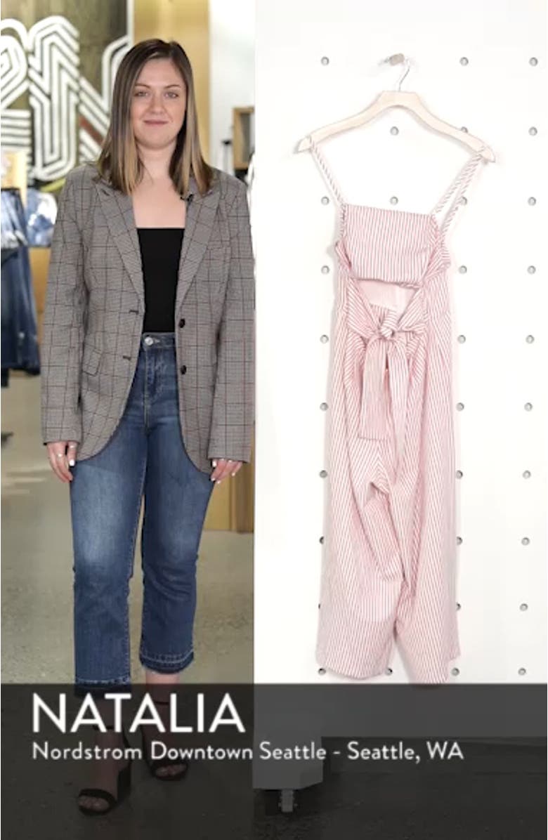 Strapless Cutout Jumpsuit, sales video thumbnail