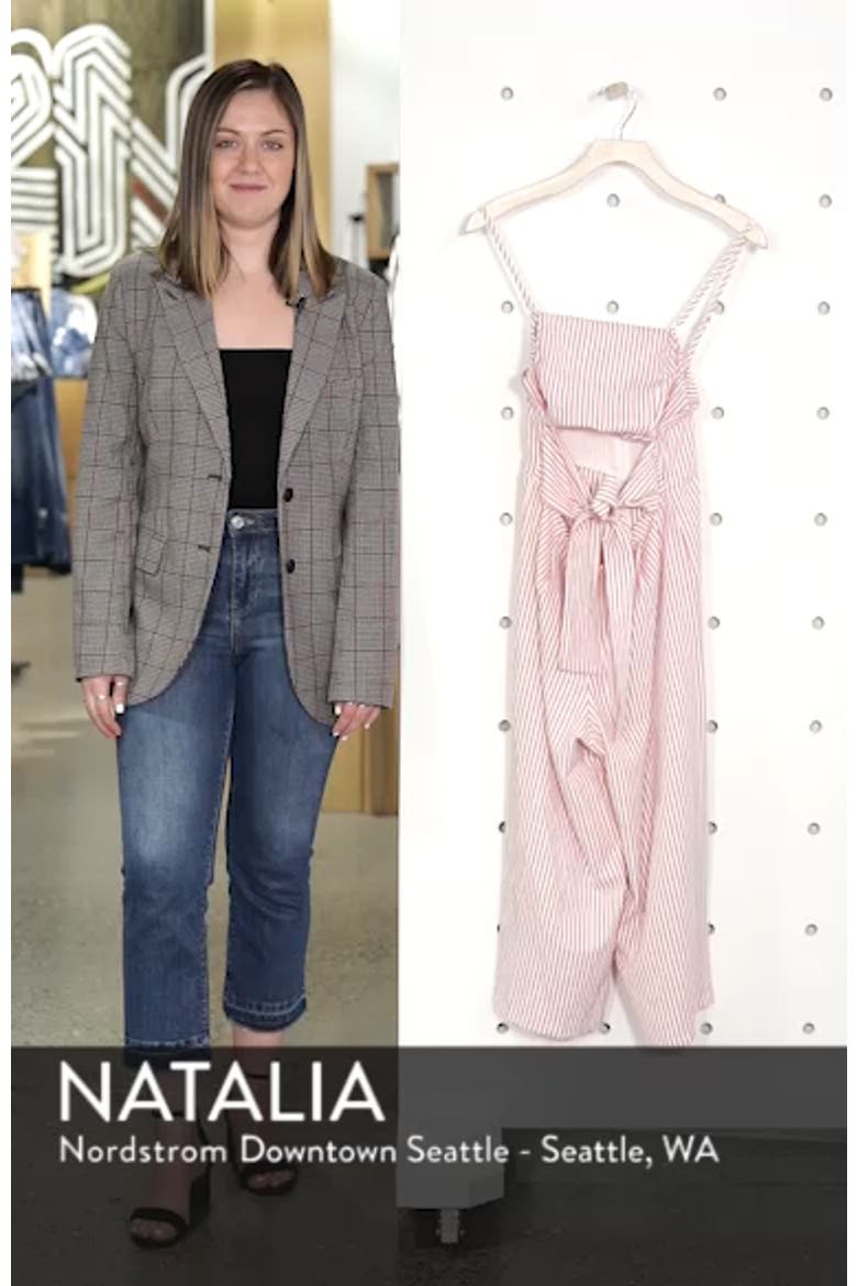 Strapless Cutout Jumpsuit video