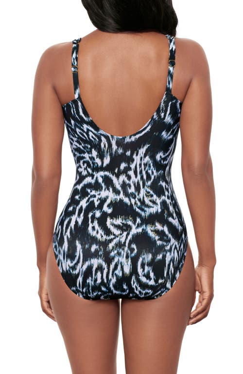 Miraclesuit ® Adorn Siren One-piece Swimsuit In Black/white
