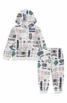 Jordan Kids' MJ Essentials Brooklyn Fleece Hoodie & Joggers Set