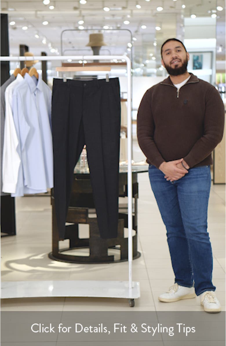 Regular Fit Stretch Wool Pants, sales video thumbnail