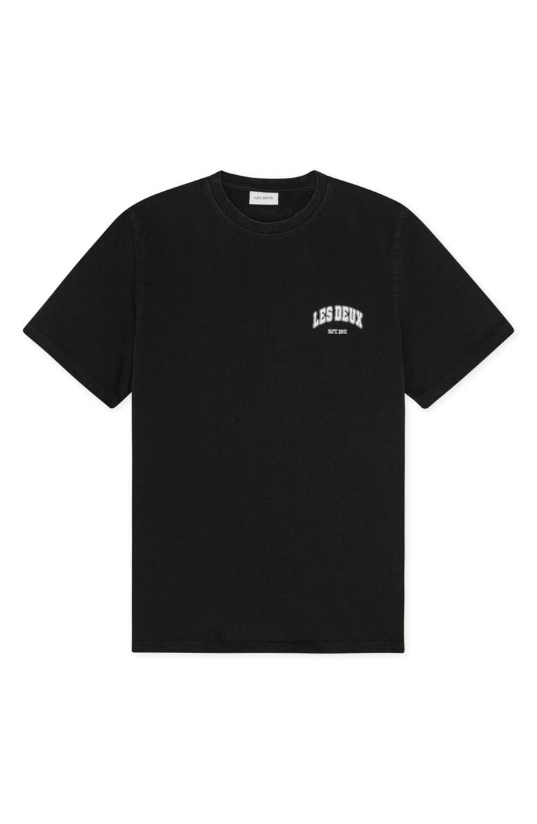 Les Deux Brady Hoop Graphic T-Shirt, Alternate, color, Black