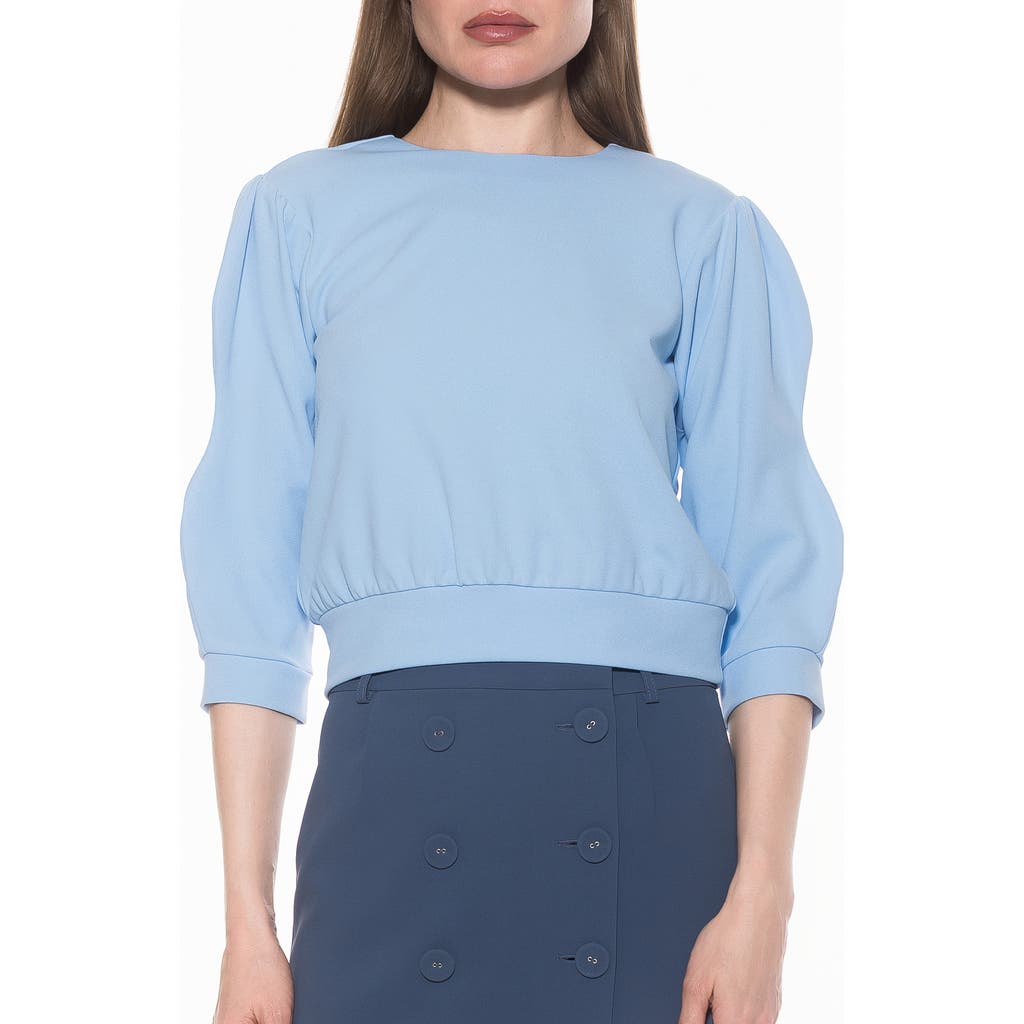 Alexia Admor Bebe Three-quarter Sleeve Sweatshirt