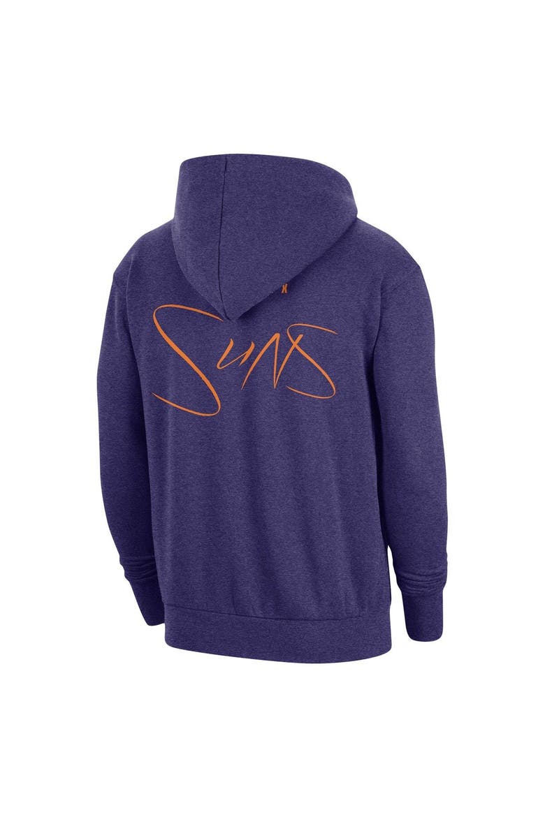 Men's Nike Heather Purple Phoenix Suns Courtside Versus Flight Pullover Hoodie, Alternate, color, Heather Purple