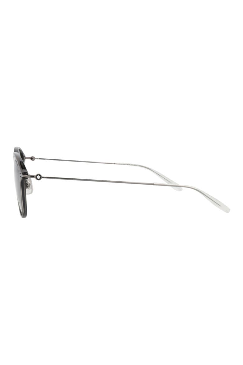 51mm Round Sunglasses, Alternate, color, GREY RUTHENIUM GREY