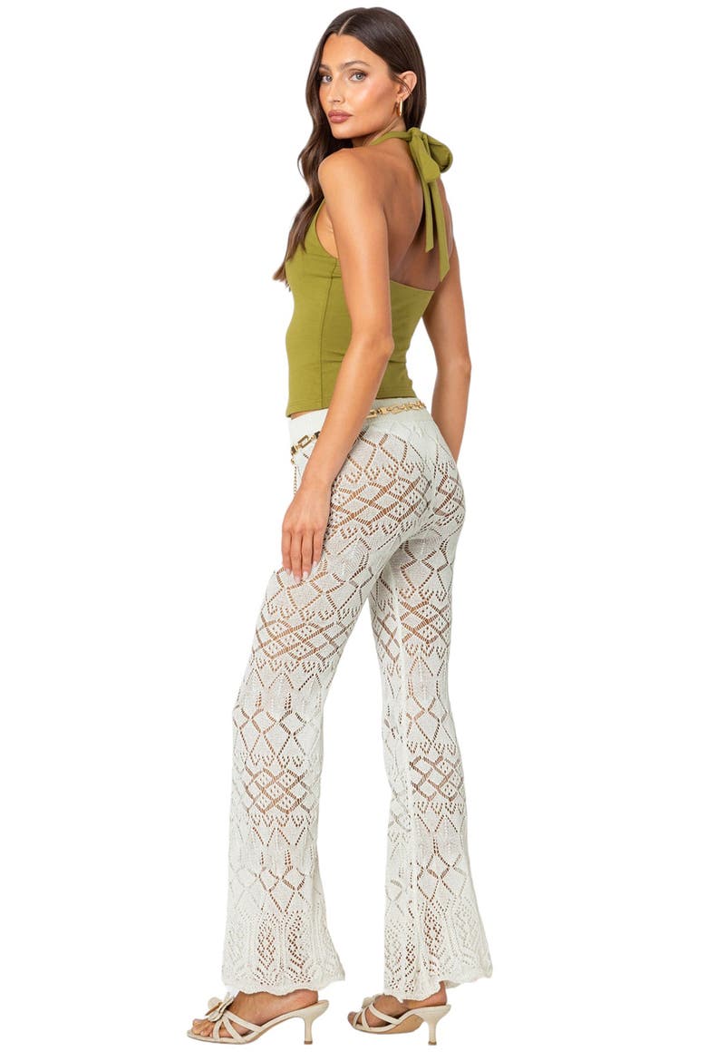 Poet Cinched Halter Top, Alternate, color, GREEN