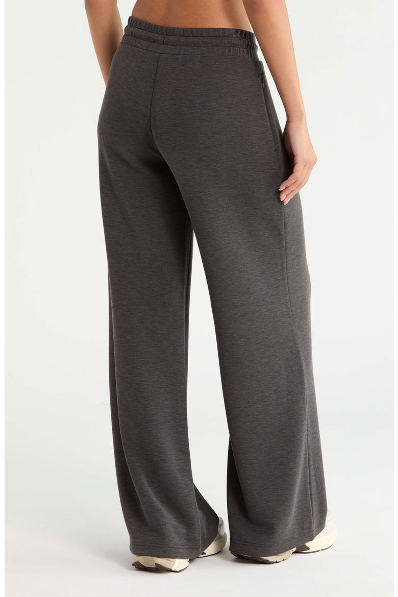 Soft Luxe Wide Leg Pants, Alternate, color, BROWN MOLE HEATHER